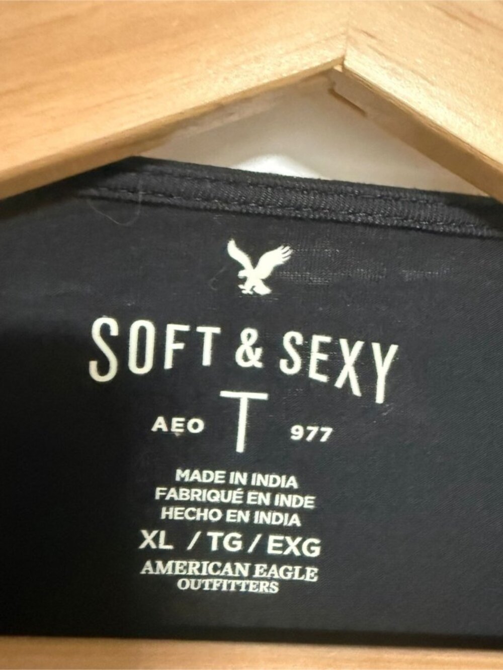 American Eagle Soft & Sexy Embroidered Bell Sleeve Top - XL - Picture 5 of 7